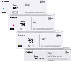 Canon Original T09 Toner 4er Multipack cyan, magenta, gelb, schwarz