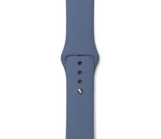 eSTUFF Silicone Strap für die Apple Watch, 44/45mm - Midnight Blue