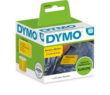 DYMO® Original Etikett für LabelWriter™, Versand, GELB, permanent haftend, 1 x 220 Etiketten
