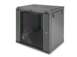 Digitus 12HE 19"-Wandgehäuse Dynamic Basic Serie RAL 9005 schwarz