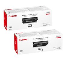 Canon Original Toner 703 Doppelpack schwarz (OP7616A005DP)