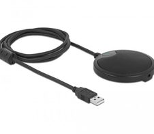 DeLOCK USB Kondensator Mikrofon Omnidirektional für Konferenzen