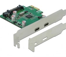 DeLOCK PCI Express x1 Karte zu 2 USB 3.2 Gen 1 Type-C