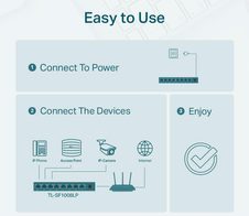 TP-Link TL-SF1008LP 8-Port 10/100Mbit/s-Desktop-Switch mit 4 PoE-Ports