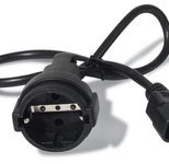 APC AP9880 Netzkabel, C14 auf CEE 7/7 Schuko, 0,6 m