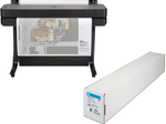 HP DesignJet T630 Tintenstrahl-Großformatdrucker Plotter + A0 Papierrolle