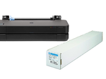 HP DesignJet T250 Tintenstrahl-Großformatdrucker + HP A1 Papierrolle