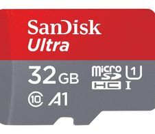 SanDisk Ultra microSDHC Speicherkarte 32GB + SD Adapter