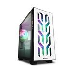 Sharkoon PC Gehäuse Elite Shark CA300T White ATX E-ATX weiß
