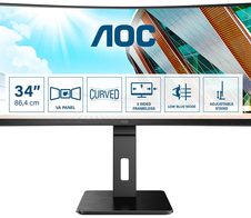 AOC CU34P2A Curved-Monitor 86,4cm (34 Zoll)