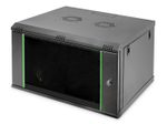 Digitus 7HE 19"-Wandgehäuse Dynamic Basic Serie RAL 9005 schwarz