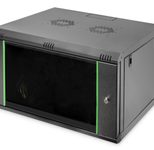 Digitus 7HE 19"-Wandgehäuse Dynamic Basic Serie RAL 9005 schwarz