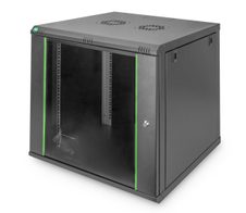 Digitus 12HE 19"-Wandgehäuse Dynamic Basic Serie RAL 9005 schwarz