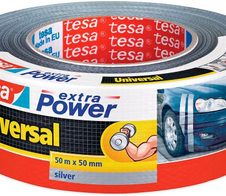 tesa Gewebebänder extra Power Universal 50 mm x 50 m silber