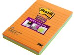 Post-it Super Sticky Haftnotizen extrastark 46453SSA farbsortiert - 3 Blöcke