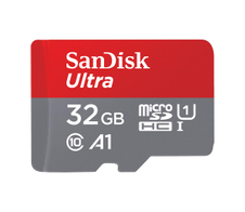 SanDisk Ultra microSDHC Speicherkarte 32GB + SD Adapter