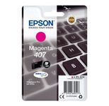 Epson Original 407 Tastatur Druckerpatrone - magenta (C13T07U340)