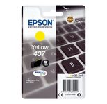 Epson Original 407 Tastatur Druckerpatrone - gelb (C13T07U440)