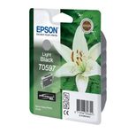 Epson Original T0597 Druckerpatrone schwarz hell 520 Seiten 13ml (C13T05974010)