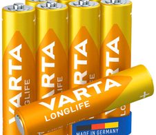 VARTA Batterien LONGLIFE Micro AAA 1,5 V - 8 Stück