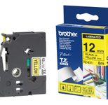 Brother Original P-Touch Farbband schwarz auf transparent (TC-101)