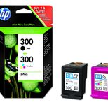 HP Original 300 Druckerpatrone Multipack C/M/Y/BK (CN637EE)