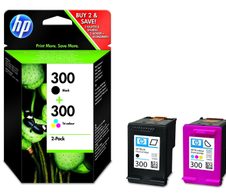 HP Original 300 Druckerpatrone Multipack C/M/Y/BK (CN637EE)