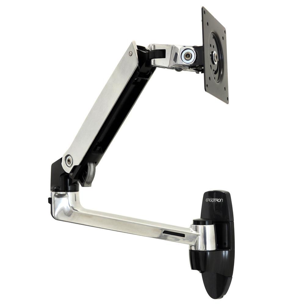 Ergotron LX Monitorarm Wandhalterung für einen Monitor bis 81,28 cm 32 Zoll Aluminium