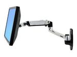 Ergotron LX Monitorarm Wandhalterung für einen Monitor bis 81,28 cm 32 Zoll Aluminium