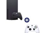 Microsoft Xbox Series X 1TB in schwarz + Xbox Wireless Controller weiß