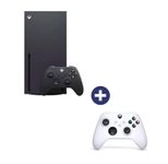 Microsoft Xbox Series X 1TB in schwarz + Xbox Wireless Controller weiß