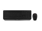 CHERRY GENTIX Desktop Wireless Tastatur und Maus schwarz