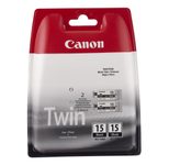 Canon Original BCI-15BK Druckerpatronen 2er-Pack - schwarz 121 Seiten
