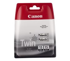 Canon Original BCI-15BK Druckerpatronen 2er-Pack - schwarz 121 Seiten
