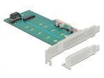 DeLOCK PCI Express x4 Karte zu M.2 Key B / NVMe M.2 Key M