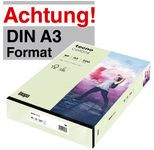 tecno Kopierpapier colors hellgrün DIN A3 80 g/qm - 500 Blatt