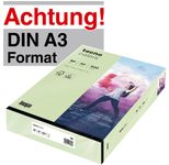 tecno Kopierpapier colors mittelgrün DIN A3 80 g/qm - 500 Blatt