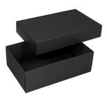 BUNTBOX XL Geschenkboxen 8,6 l schwarz 34,0 x 22,0 x 11,5 cm