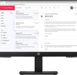 HP P24 G4 Monitor 60,45cm (23,8 Zoll)