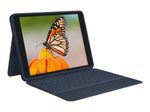 Logitech Rugged Combo 3 for Education Master Pack Tastatur und Foliohülle für 10,2" Apple iPad, Classic Blue