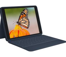 Logitech Rugged Combo 3 for Education Master Pack Tastatur und Foliohülle für 10,2" Apple iPad, Classic Blue