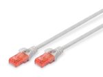 Digitus Patch-Kabel RJ-45 (M) zu RJ-45 (M) 2.5m Kupfer U/UTP Cat 6 grau (DK-1617-025)