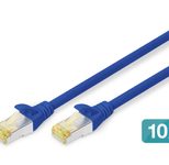 Digitus Patch-Kabel RJ-45 (M) bis RJ-45 (M) 25 cm SFTP 10 Stück