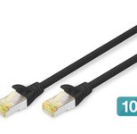 Digitus Patch-Kabel RJ-45 (M) bis RJ-45 (M) 25 cm SFTP 10 Stück CAT 6a