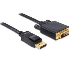 DeLOCK Kabel DisplayPort 1.1 Stecker zu DVI Stecker 1m