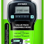DYMO® LabelManager™ 160 Value PackBeschriftungsgerät, QWERTZ-Tastatur