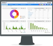 D-Link DGS-1100-08P EasySmart Switch - V2 - Switch - Smart - 8 x 10/100/1000 (PoE) - Desktop - PoE (64 W)