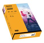 tecno Kopierpapier colors mittelorange DIN A4 80 g/qm - 500 Blatt