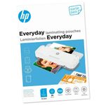 HP Everyday Laminierfolien-Set glänzend für A4, A5, A6, Visitenkartenformat je 25x 80 micron