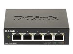 D-Link DGS 1100-05V2 - Switch - Smart - 5 x 10/100/1000 - Desktop - AC 100/240 V